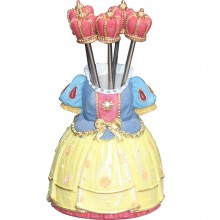 創意白雪公主水果叉