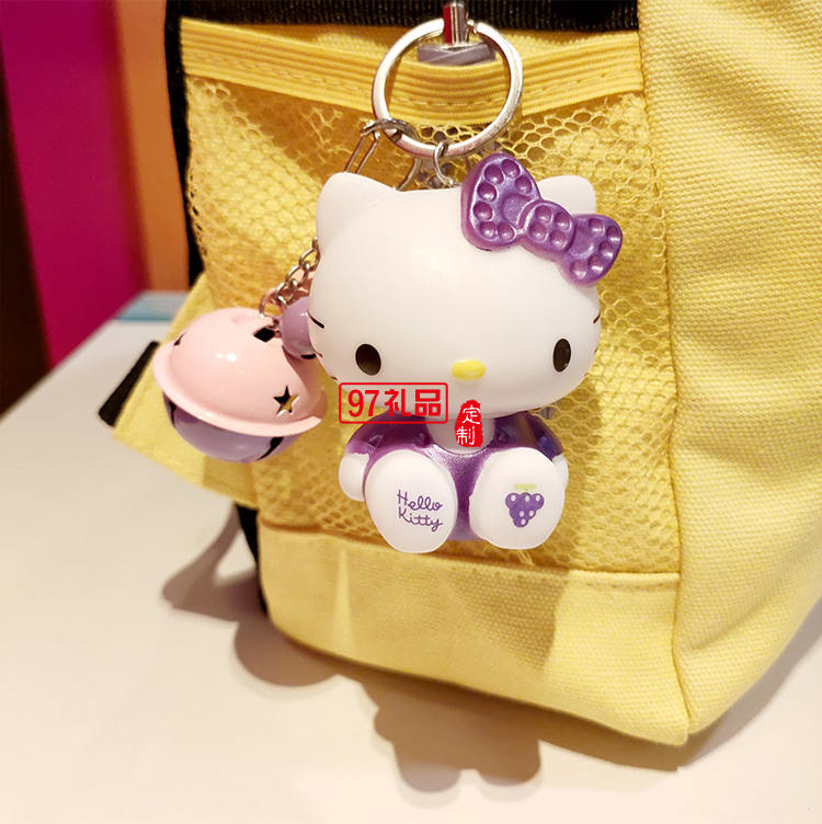 創意卡通獨角獸掛飾鑰匙扣