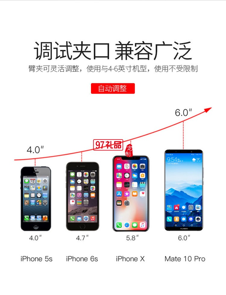  創意車載手機支架汽車導航車上支撐出風口