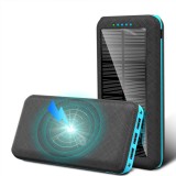 環保太陽能無線充電寶三防20000毫安