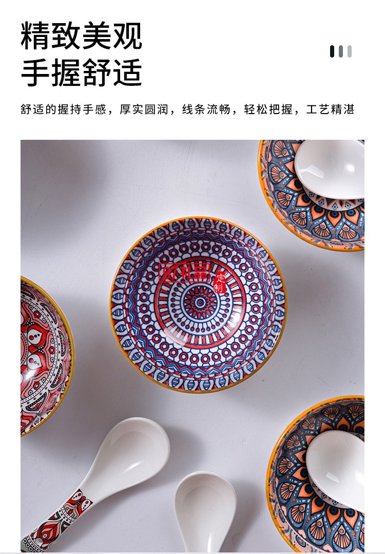 異域宮廷復古風禮品餐具組合婚慶回禮可加印LOGO