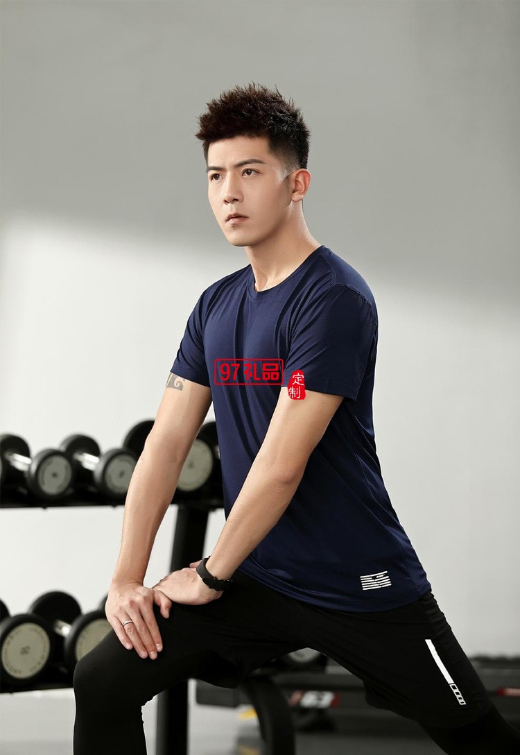 定制廣告衫180g冰絲滿天星圓領短袖團體服飾定制