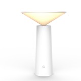 家用小I臺燈學(xué)習(xí)護(hù)眼閱讀LED臺燈觸摸創(chuàng)意USB充電小夜燈