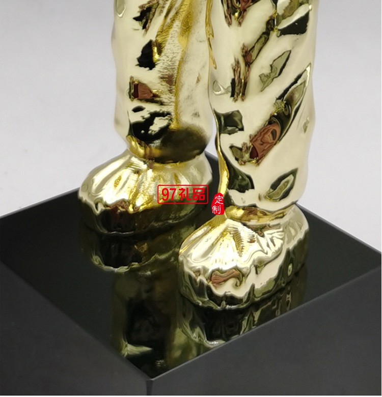 金屬醫生獎杯抗疫表彰獎杯獎牌定制