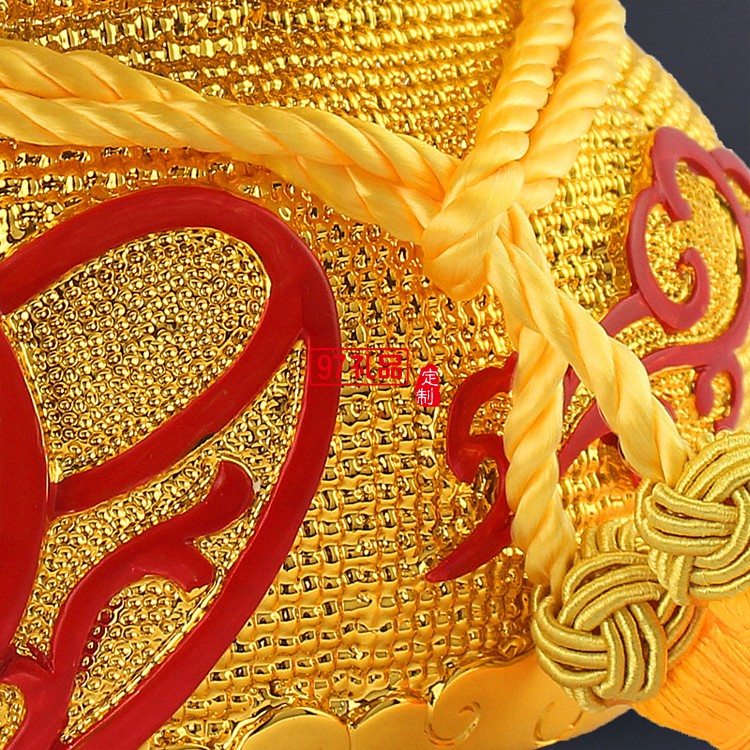 金錢(qián)袋擺件聚寶盆存錢(qián)罐家居擺設(shè)樹(shù)脂工藝品