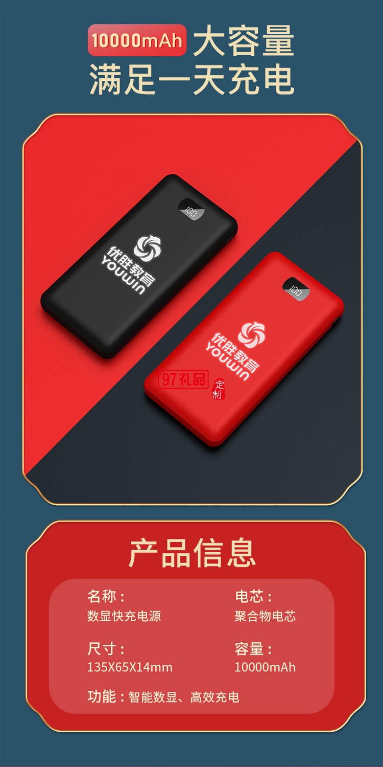 移動電源、U盤、三合一數據線商務套裝公司廣告禮品定制