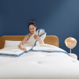 冬季加厚被子被芯批發高端針織棉立體牛奶蛋白秋冬被