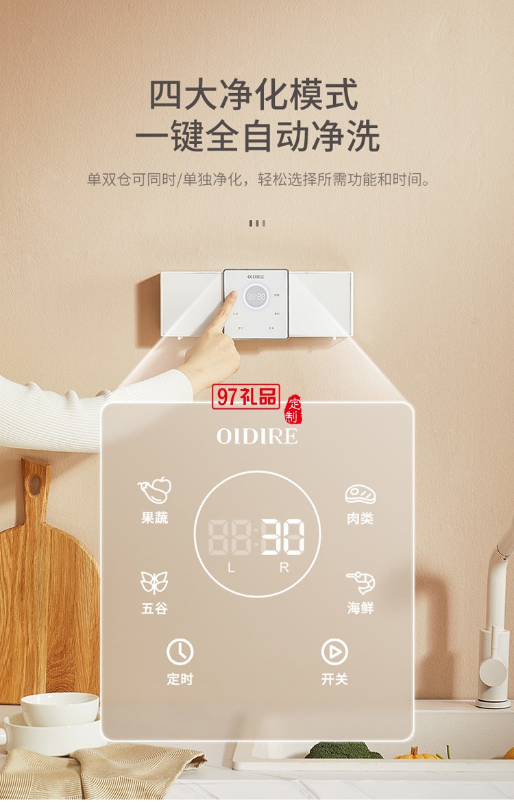 家用去農藥殘留凈化器 果蔬清洗機