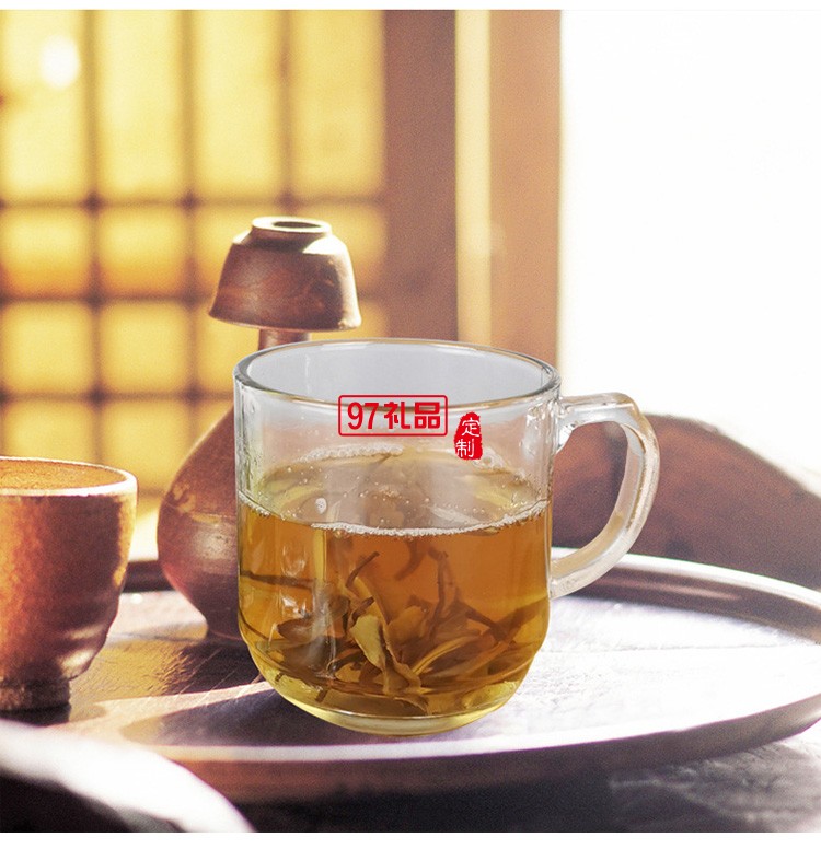 茶飲杯夏日辦公家用耐熱高顏值網紅款廣告促銷水杯擺地攤禮品logo