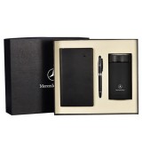 高檔商務保溫杯、筆、筆記本套裝