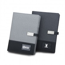 創意發光商務無線充電筆記本 香港IBN集團 中信銀行案例