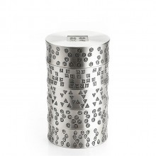 節節高升茶葉罐純錫罐高檔商務禮品logo定制