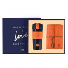 咖啡隨行杯筆記本企業商務禮品logo公司年會活動保溫杯套裝