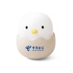 蛋殼雞硅膠拍拍小夜燈可愛創意公司廣告禮品定制
