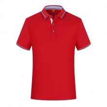 精品棉翻領(lǐng)可定制logo定制Polo衫員工服飾廣告衫