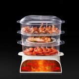 邁卡羅（MACAIIROOS）電蒸鍋多功能家用可定制logo送客戶(hù)禮品