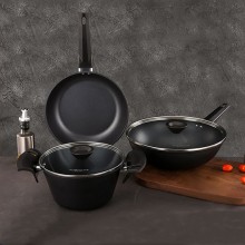 火象不沾鍋三件套鍋具家用加厚鍋具組合企業(yè)年會(huì)禮品鍋送客戶(hù)禮品