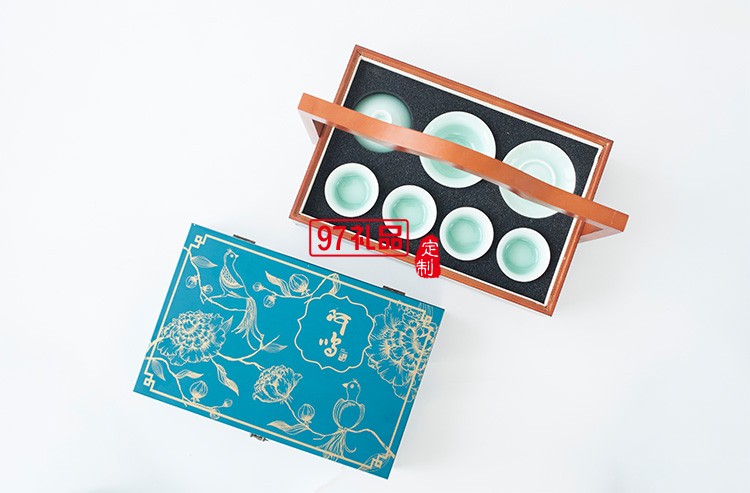 至尊禮 - 中式木盒文創中秋節日高檔禮盒送客戶禮品定制