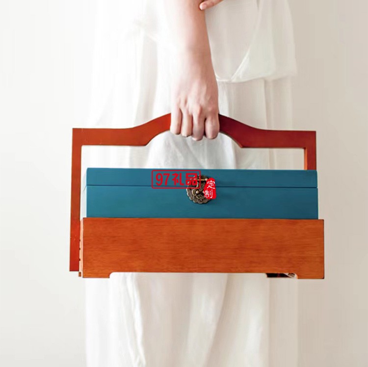 至尊禮 - 中式木盒文創中秋節日高檔禮盒送客戶禮品定制