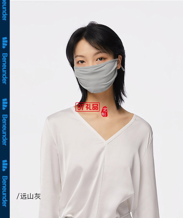 防曬口罩女防曬紫外線夏防塵全臉透氣遮陽(yáng)薄款不勒耳可洗面罩定制公司廣告禮