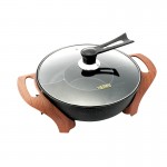 四檔火力調節 超溫斷電保護清洗便捷電火鍋