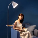 沙發旁邊手機充電落地燈客廳臥室床頭輕奢無線充電立式臺燈定制公司廣告禮品