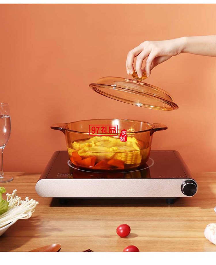 電陶爐爆炒電磁爐多功能一體大功率節能防干燒電池爐定制公司廣告禮品