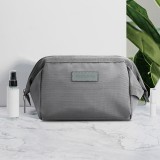 個人隨身物品抗菌保護低調優雅新秀麗化妝包-灰色
