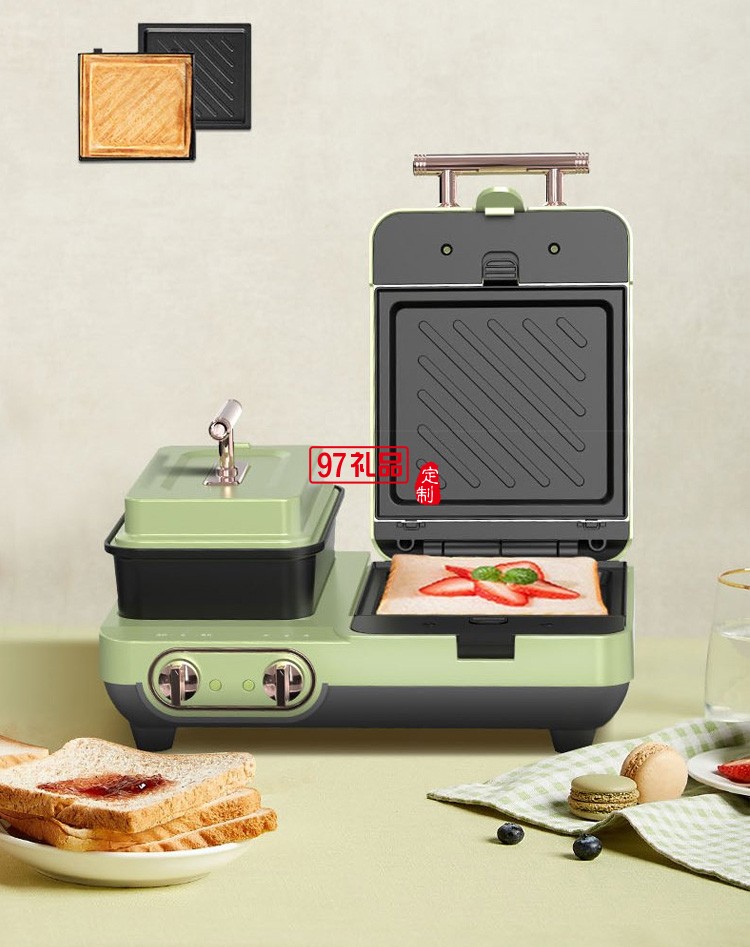 多功能早餐機ALY-65ZC02J節日開業批商務企業禮品定制公司廣告禮