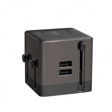 公牛插座插排環球旅行USB轉換器插頭GN-L08U定制公司廣告禮品