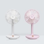 apiyoo艾優便攜式桌面靜音風扇DF7 白色定制公司廣告禮品