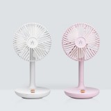 apiyoo艾優便攜式桌面靜音風扇DF7 白色定制公司廣告禮品