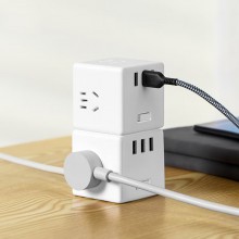 愛國者魔方智能USB插座 插線板1.5米AC0331M定制公司廣告禮品