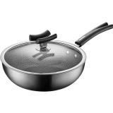 蘇泊爾煎鍋304不銹鋼防粘鍋平底鍋CJ28JA1煎炒鍋定制公司廣告禮品