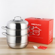榮事達廚具-臻尚多用蒸鍋RG-ZG2801優質不銹鋼定制公司廣告禮品