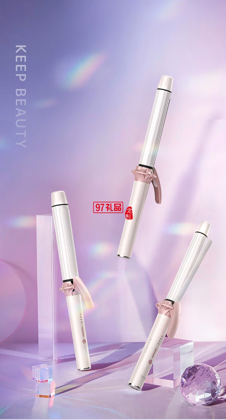 卷發棒大卷32mm 負離子卷發棒陶瓷面板不傷發807定制公司廣告禮品