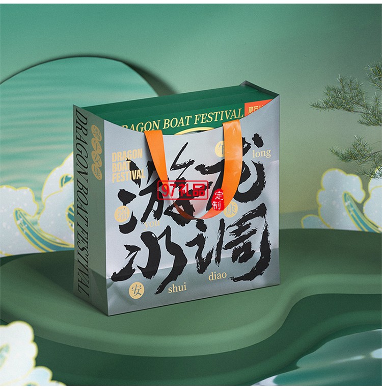 游龍水調八粽六味端午節粽子禮盒