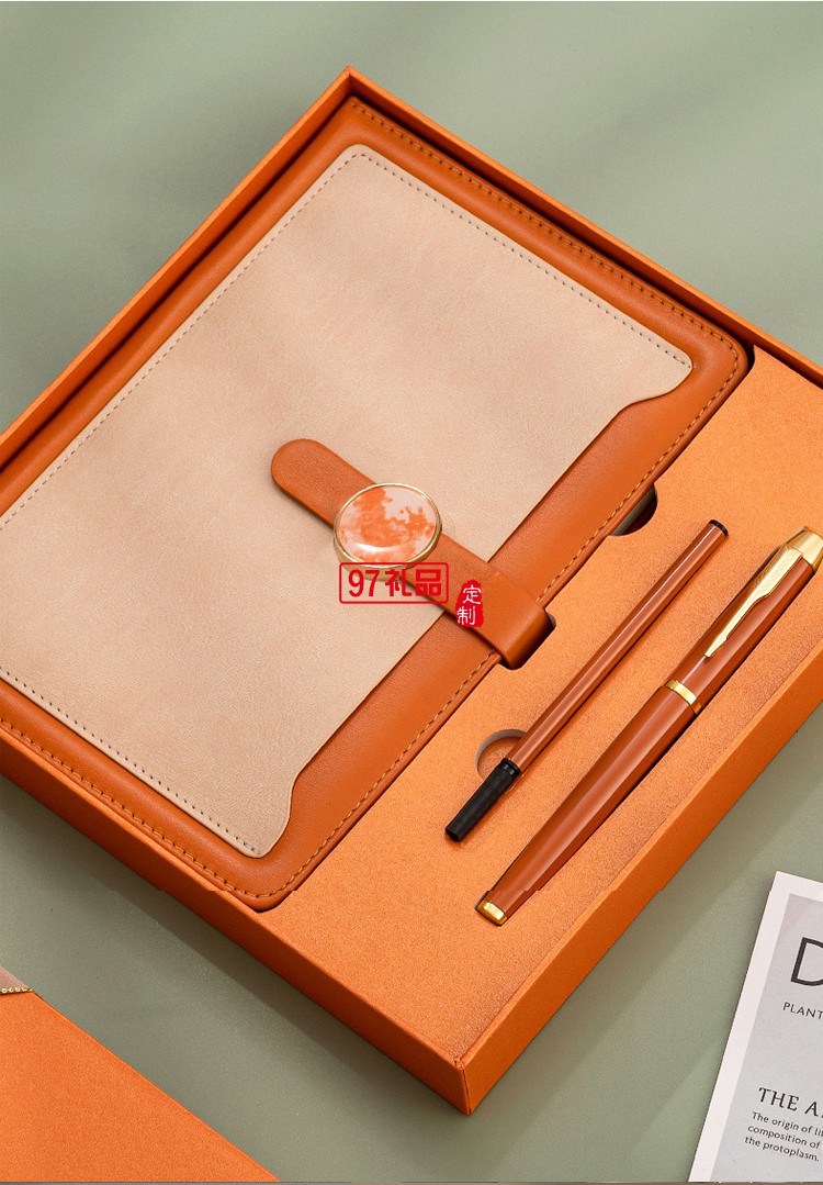 商務高檔筆記本禮盒套裝周年慶商務贈禮