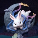 敦煌研究院 云中月兔飛天擺件 女生生日禮物畢業紀念品創意禮盒