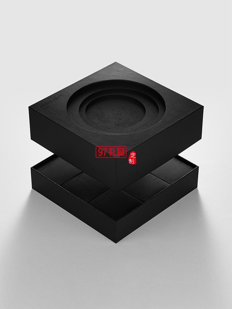 黑月光精美禮盒節日禮盒定制