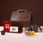 清樸堂 知行紫砂杯摜蛋商務套裝原礦紫砂杯紅木把商務辦公文創禮品禮盒 【