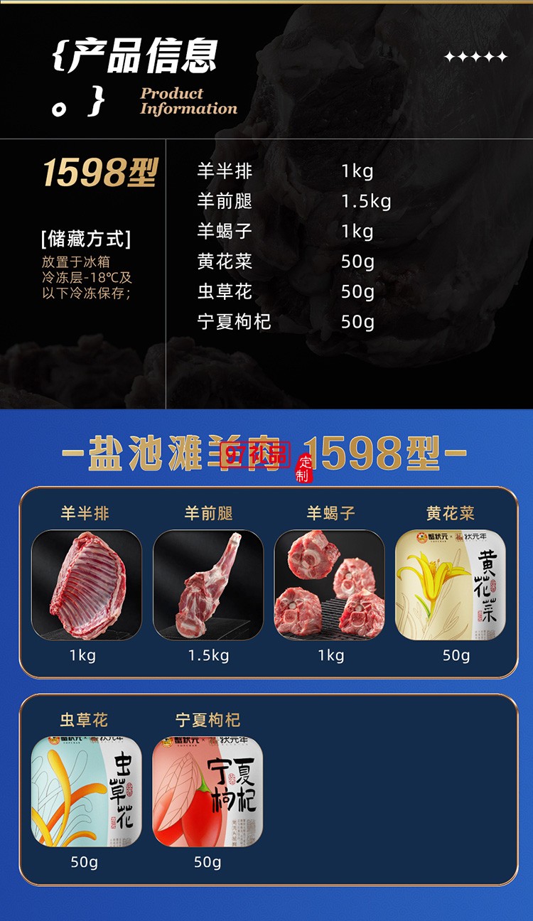 蟹狀元 鹽池灘羊禮券禮盒春節年貨大禮包
