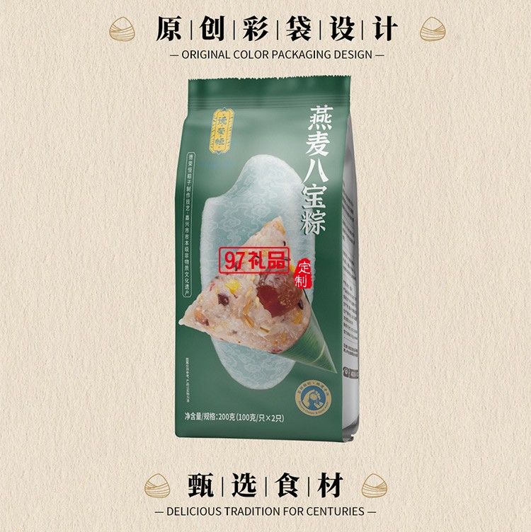德榮恒 燕麥八寶粽袋裝100g