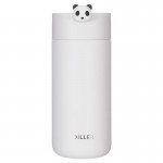 迪樂貝爾可愛熊貓系列周邊紀念伴手禮水杯316不銹鋼便攜提手保溫杯