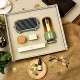 Lofree洛斐 商務禮盒套裝藍牙無線機械鍵盤鼠標筆記本創意禮品