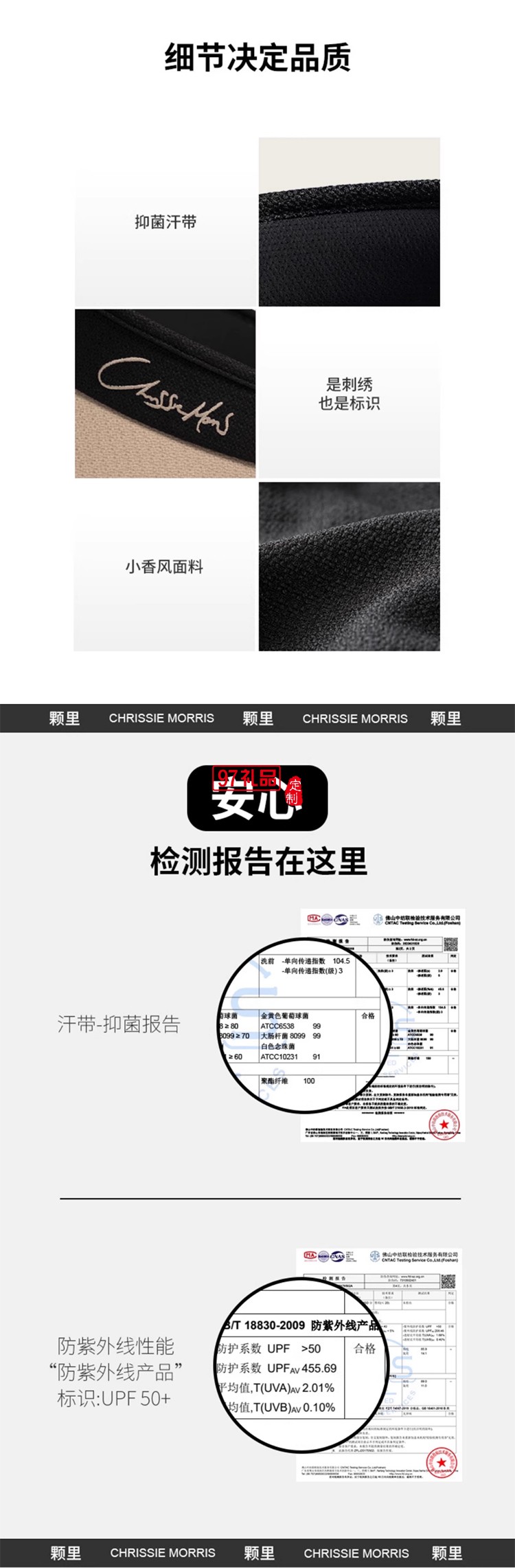 輕奢皮質防曬空頂帽