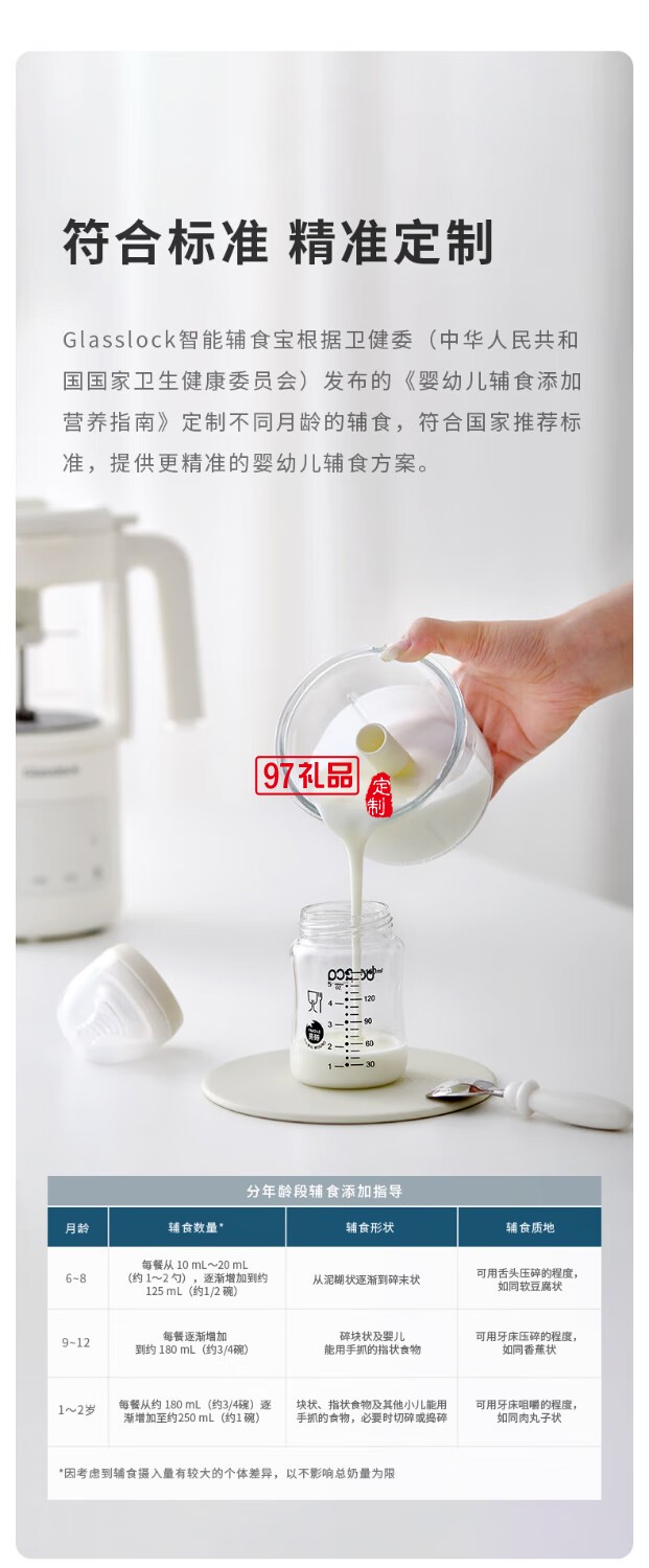 Glasslock 嬰兒輔食機