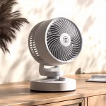插電版西屋桌面空氣循環扇家用臺式小型電風扇節能超輕音省電