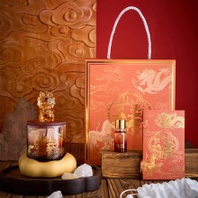 大英博物館東方夢境系列龍騰吉瑞晶石擴香石氛圍燈禮盒