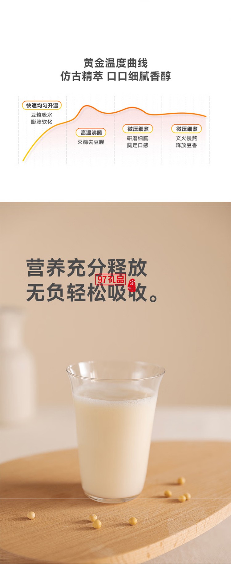 GLASSLOCK破壁機智頻變速輕音降噪全自動豆漿機榨汁機料理機